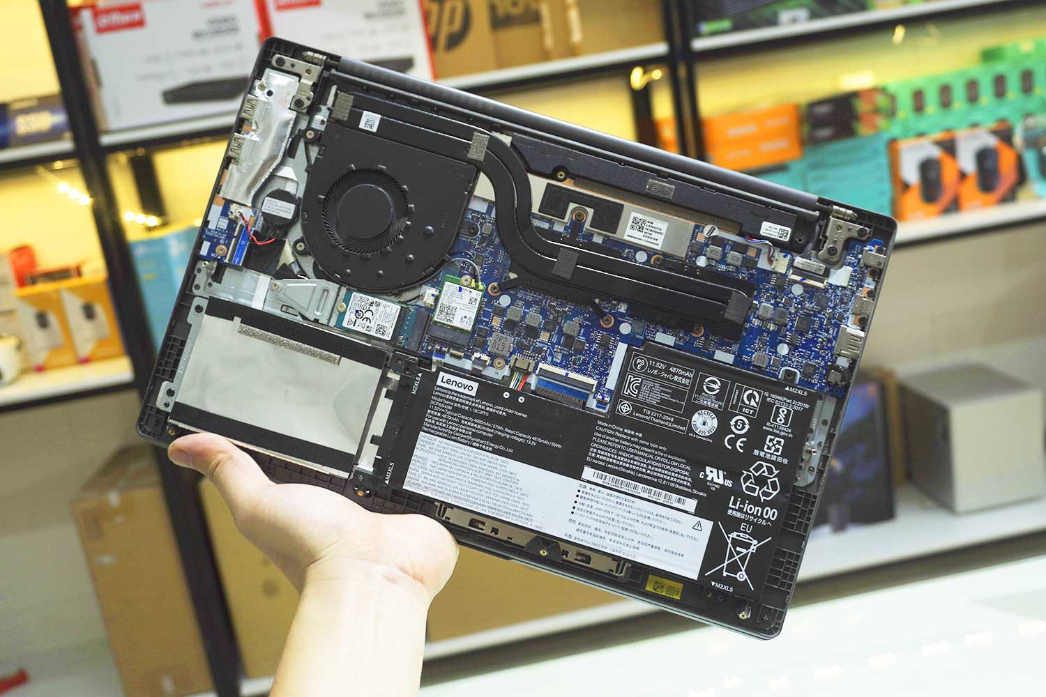 Thay màn hình laptop Lenovo chính hãng | Thay màn hình laptop Lenovo Ideapad 5 15IIL05 81YK004VVN bảo hành 12 tháng lỗi đổi mới